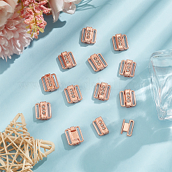 12Pcs Zinc Alloy Rhinestone Bikini Clips&nbsp;FIND-GO0003-20RG