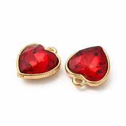 Faceted Glass Rhinestone Pendants&nbsp;GLAA-I051-B16