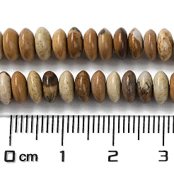 Natural Picture Jasper Beads Strands&nbsp;G-Z030-A18-01
