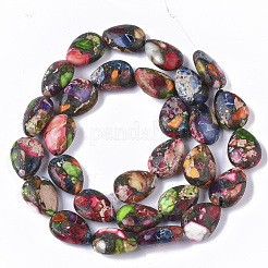 Synthetic Imperial Jasper Beads Strands&nbsp;G-S366-021