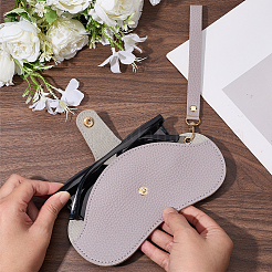 1Pc PU Leather Eyelasses Case&nbsp;AJEW-CN0005-54E