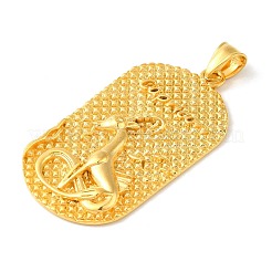 316L Surgical Stainless Steel Big Pendants&nbsp;STAS-B059-01G-12
