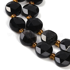 Natural Obsidian Beads Strands&nbsp;G-C116-A26-01