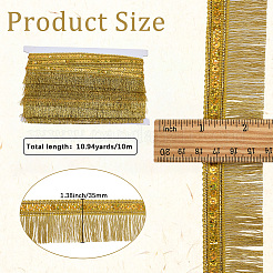 Sequin Tassel Lace Trim&nbsp;OCOR-WH20003-78A