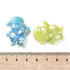 Opaque UV Plating Acrylic Beads&nbsp;PACR-D288-11