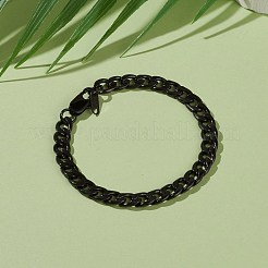 Men's 304 Stainless Steel Cuban Link Chain Bracelets&nbsp;BJEW-JB05917-02