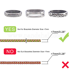 9Pcs 3 Styles 304 Stainless Steel Slide Charms&nbsp;STAS-UN0020-82