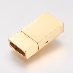 304 Stainless Steel Magnetic Clasps&nbsp;STAS-I045-04-G