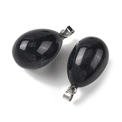 Synthetic Blue Goldstone Pendants&nbsp;GG-K002-08A-20