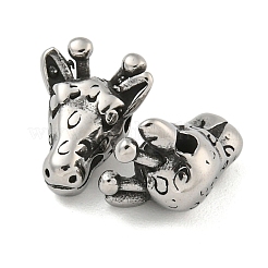 Retro 304 Stainless Steel Beads&nbsp;STAS-B071-19AS