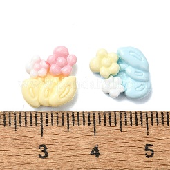 Macaron Color Opaque Resin Decoden Cabochons&nbsp;CRES-Q221-02K