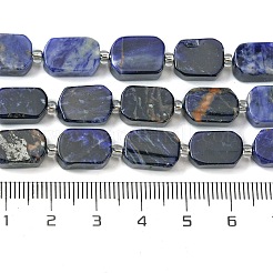 Natural Sodalite Beads Strands&nbsp;G-C098-A08-01