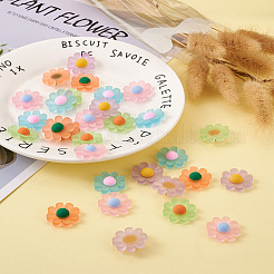 Resin Frosted Cabochons&nbsp;RESI-TA0001-26