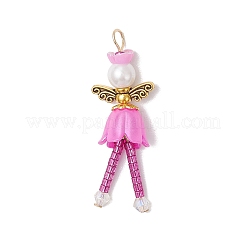Flower and Angel Pendants&nbsp;PALLOY-MZ00758