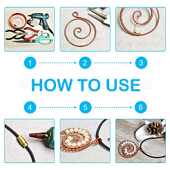 Round Copper Wire for Jewelry Making&nbsp;CWIR-PH0001-0.4mm-05
