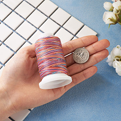 Gradient Color Round 6-Ply Waxed Polyester Cord&nbsp;YC-TAC0003-01B