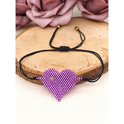 Miyuki Seed Braided Bead Bracelet&nbsp;BJEW-A121-31A
