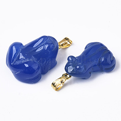 Natural Agate Pendants&nbsp;G-R459-007C
