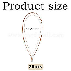 20Pcs Adjustable Waxed Cord Necklace Making&nbsp;AJEW-DC0003-45B