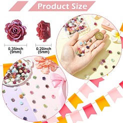 100Pcs Plastic Cabochons&nbsp;KY-CJ0002-18