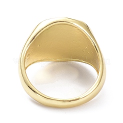 Pinwheel Pattern Alloy Enamel Finger Rings&nbsp;LS-RJEW-Z008-15LG-E
