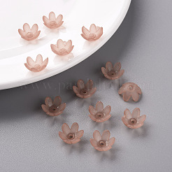Frosted Acrylic Bead Caps&nbsp;MACR-S371-07A-763