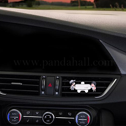 Valentine's Day Cute Couple Plastic Car Phone Holder&nbsp;AJEW-WH0709-503