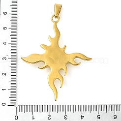 304 Stainless Steel Big Pendants&nbsp;STAS-R229-02A-G