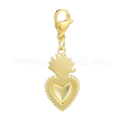 Sacred Heart Brass Pendants Decoations&nbsp;HJEW-JM00862