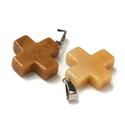Natural Topaz Jade Pendants&nbsp;G-Z067-06P-09