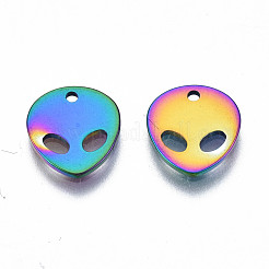 Ion Plating(IP) 201 Stainless Steel Charms&nbsp;X-STAS-S119-136