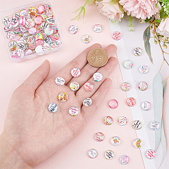 1 Bag Glass Cabochons&nbsp;GGLA-PH0001-41A