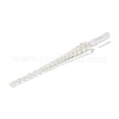 Silver Foil Glass Writing Dip Pen&nbsp;DRAW-PW0005-03A