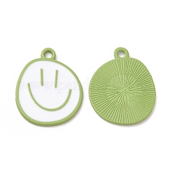 Spray Painted Alloy Pendants&nbsp;FIND-C016-01