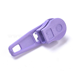 Spray Painted Alloy Replacement Zipper Sliders&nbsp;PALLOY-WH0067-97L