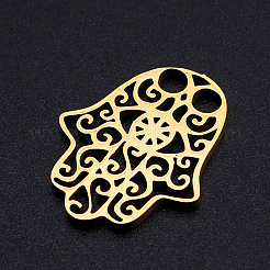 201 Stainless Steel Filigree Joiners Links&nbsp;STAS-S105-JN879-2