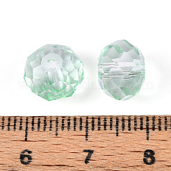 Baking Paint Transparent Glass Beads&nbsp;GLAA-N011-10mm-07