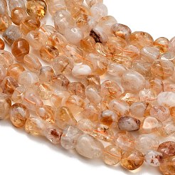 Heated Natural Citrine Beads Strands&nbsp;G-D108-A03-04