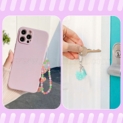 500Pcs Luminous PS Plastic Beads&nbsp;FIND-TA00009-13A