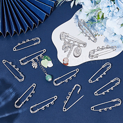 50Pcs Steel Heavy Duty Safety Brooch Pins&nbsp;DIY-SC0033-19