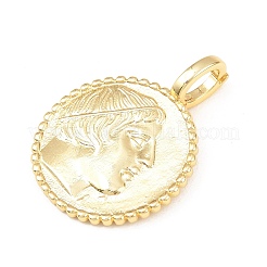 Brass Pendants&nbsp;KK-C162-025A-G
