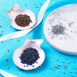 12/0 Grade A Electroplated Glass Seed Beads&nbsp;SEED-CD0001-01