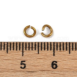 304 Stainless Steel Open Jump Rings&nbsp;STAS-Z137-01G-01