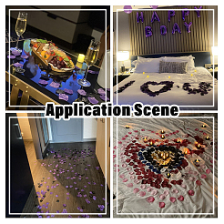 100G Satin Artificial Rose Petals&nbsp;DIY-SP0005-68D