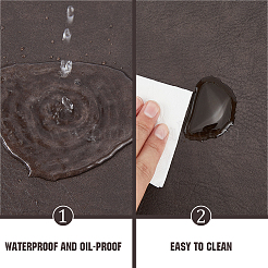 6Pcs Leather Placemats&nbsp;AJEW-CL0002-57A