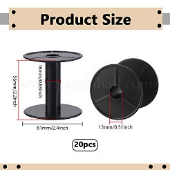 20Pcs Plastic Spools&nbsp;TOOL-PH0001-89
