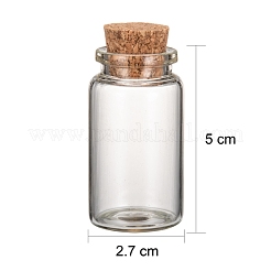 Glass Jar Glass Bottles&nbsp;X-AJEW-H004-4