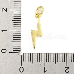 Rack Plating Brass Enamel Pendants&nbsp;KK-U021-16E-G