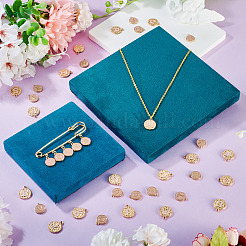 2Bags 2 Styles Alloy Enamel Pendants&nbsp;ENAM-TA0003-53A