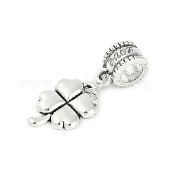 Rack Plating Brass European Dangle Charms&nbsp;KK-R200-03AS-02